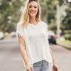 VERTE BOHO FRINGE KNIT SWEATER TOP