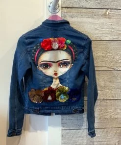 THE DENIM RAQ RAQ DOLL DENIM JACKET OUTERWEAR