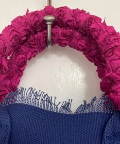 HIPCHIK HANDBAGS/LUGGAGE FRINGE CANVAS TOTE BAG