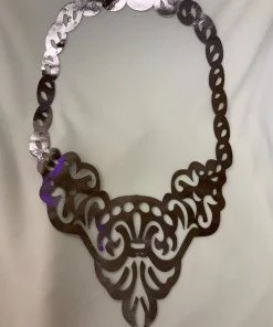 YADY BY VUMBI NECKLACES CAPE LEATHER LASER NECKLACE 7 YADY BY VUMBI NECKLACES CAPE LEATHER LASER NECKLACE