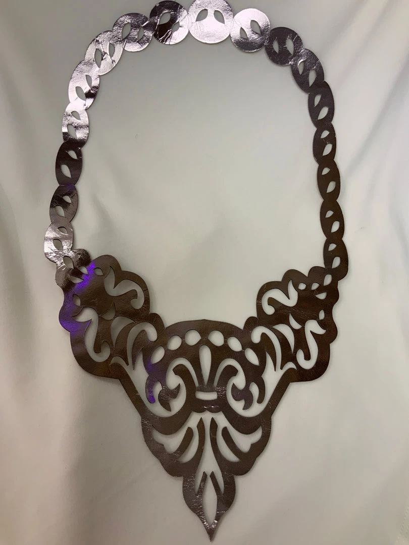 YADY BY VUMBI NECKLACES CAPE LEATHER LASER NECKLACE 4 YADY BY VUMBI NECKLACES CAPE LEATHER LASER NECKLACE