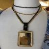 SUZI SQUARE GOLD NECKLACE NECKLACES