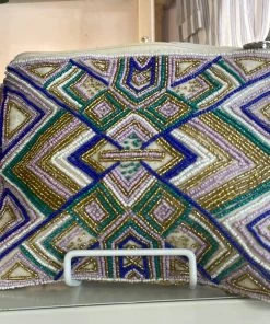 AMERICA & BEYOND BAROQUE EMBELLISHED ZIP POUCH GIFTS