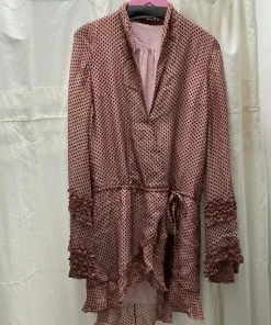 MUCHE ET MUCHETTE VALENTINES POLKA DOT TUNIC WRAP TOP