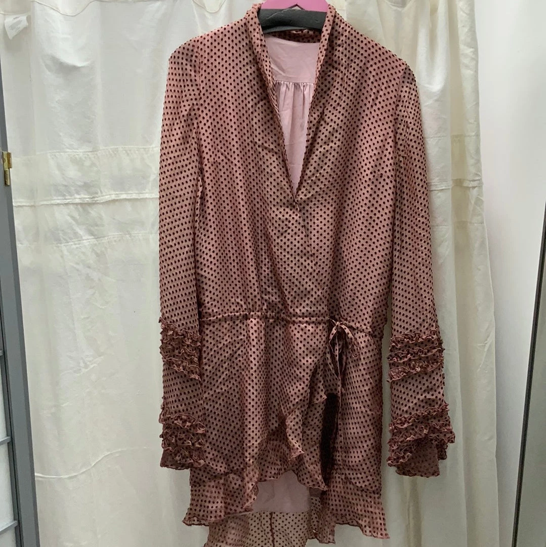 MUCHE ET MUCHETTE VALENTINES POLKA DOT TUNIC WRAP TOP 1 MUCHE ET MUCHETTE VALENTINES POLKA DOT TUNIC WRAP TOP