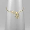 GOLDEN STELLA BRACELETS CORAL CHARM CHAIN BRACELET
