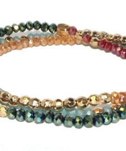 MARLYN SCHIFF BEADED STRETCH WRAP BRACELET BRACELETS 8 MARLYN SCHIFF BEADED STRETCH WRAP BRACELET BRACELETS