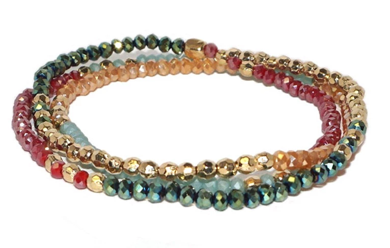 MARLYN SCHIFF BEADED STRETCH WRAP BRACELET BRACELETS 3 MARLYN SCHIFF BEADED STRETCH WRAP BRACELET BRACELETS