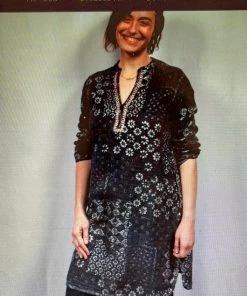 DOLMA AURELIA FOIL PRINTED TUNIC DRESS DRESSES 7 DOLMA AURELIA FOIL PRINTED TUNIC DRESS DRESSES