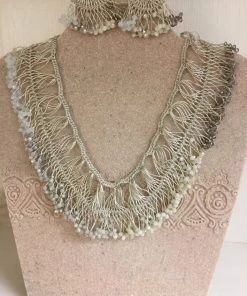 RUSH CROCHET FRINGE NECKLACE NECKLACES