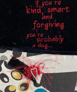 Patti Mellow HANDBAGS/LUGGAGE SAY SOMETHING CUSTOM HANDMADE BAG