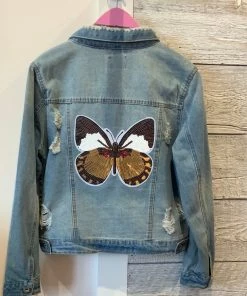 THE DENIM RAQ RAQ DENIM JACKETS OUTERWEAR