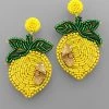 GOLDEN STELLA LEMONADE STAND EARRINGS