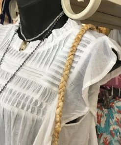 BeachLunchLounge TOPS MAYA SOLID TEXTURE TOP