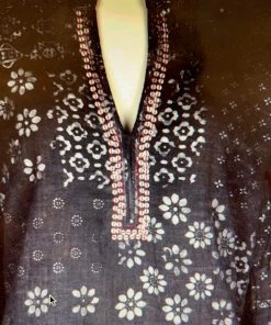 DOLMA AURELIA FOIL PRINTED TUNIC DRESS DRESSES