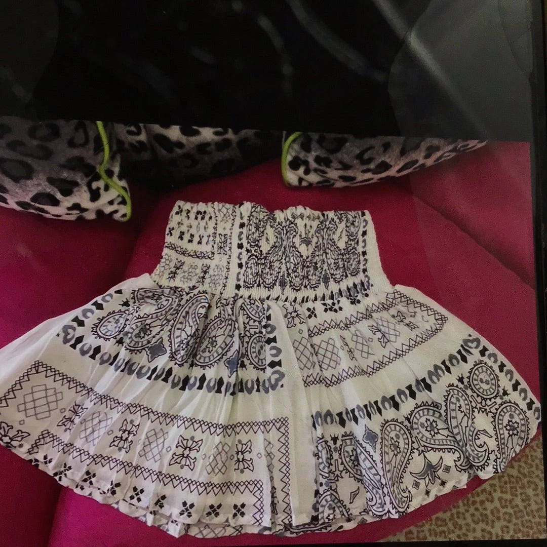 MUCHE ET MUCHETTE LOLITA BANDANA MINI SKIRT 1 MUCHE ET MUCHETTE LOLITA BANDANA MINI SKIRT