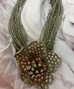 SUZI COPPER BEAD DIAMOND NECKLACE NECKLACES