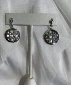 SUZI SILVER & PEARL EARRINGS