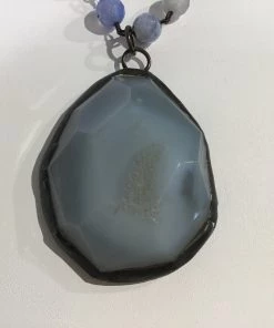 MELANIA CLARA STONE BEAD NECKLACE