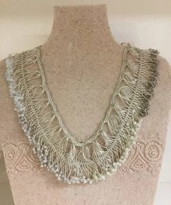 RUSH CROCHET FRINGE NECKLACE NECKLACES