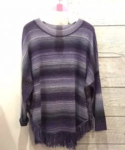 MUCHE ET MUCHETTE TOPS MOONSET PONCHO