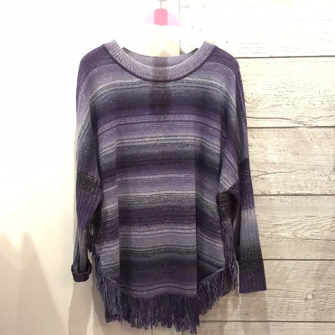 MUCHE ET MUCHETTE TOPS MOONSET PONCHO 1 MUCHE ET MUCHETTE TOPS MOONSET PONCHO