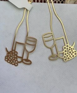 GOLDEN STELLA DRINK EARRINGS