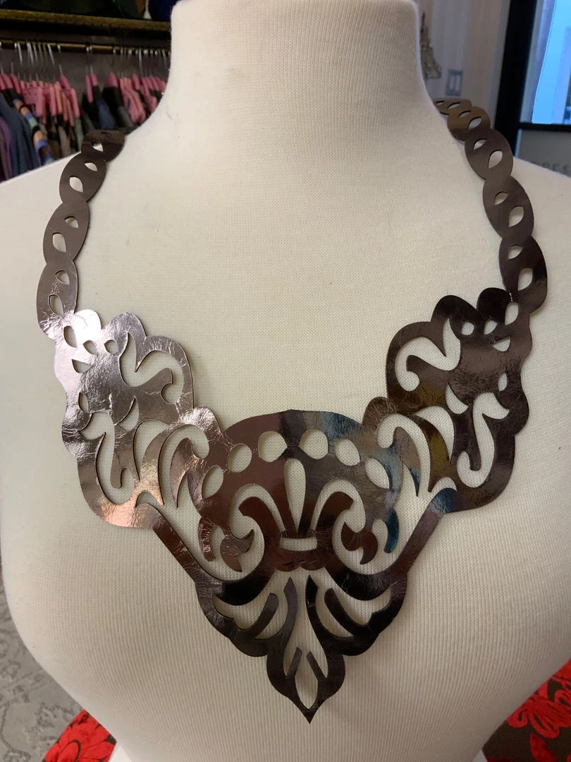 YADY BY VUMBI NECKLACES CAPE LEATHER LASER NECKLACE 3 YADY BY VUMBI NECKLACES CAPE LEATHER LASER NECKLACE