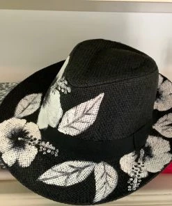 Alvilda Rodriguez HATS, HEADWEAR & HAIR ACCESSORIES HAND PAINTED HAT 11 Alvilda Rodriguez HATS, HEADWEAR & HAIR ACCESSORIES HAND PAINTED HAT