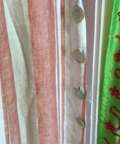 BLITZ RIESLING SIDE BUTTON LINEN PANTS