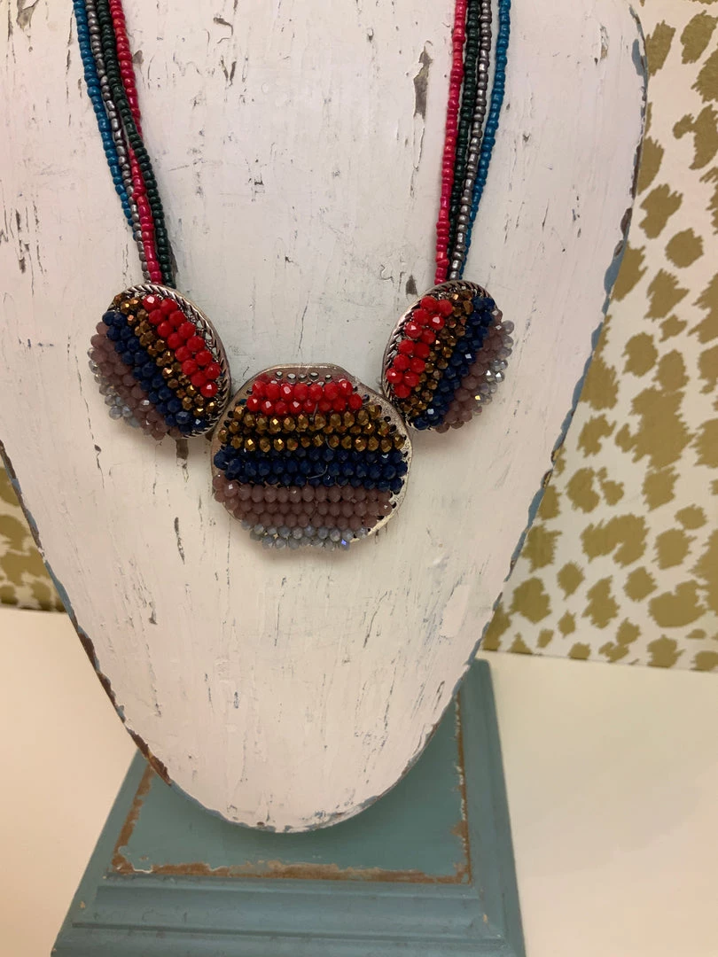 LA JEWELRY HOUSE BEADED STATEMENT NECKLACE NECKLACES 1 LA JEWELRY HOUSE BEADED STATEMENT NECKLACE NECKLACES