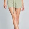 POL BERBER FLEECE COZY SHORTS