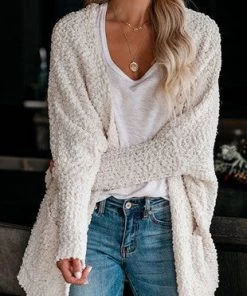 ESLEY SWEATERS POPCORN CARDIGAN 13 ESLEY SWEATERS POPCORN CARDIGAN