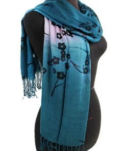 CAPZONE HATS, HEADWEAR & HAIR ACCESSORIES BLOSSOM PRINT SCARF