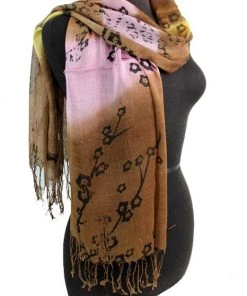CAPZONE HATS, HEADWEAR & HAIR ACCESSORIES BLOSSOM PRINT SCARF