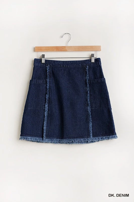 STYLE U INDIGO GO-GO SKIRT 1 STYLE U INDIGO GO-GO SKIRT
