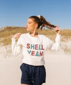 JUDITH MARCH SHELL YEAH LOUNGE TOP TOPS